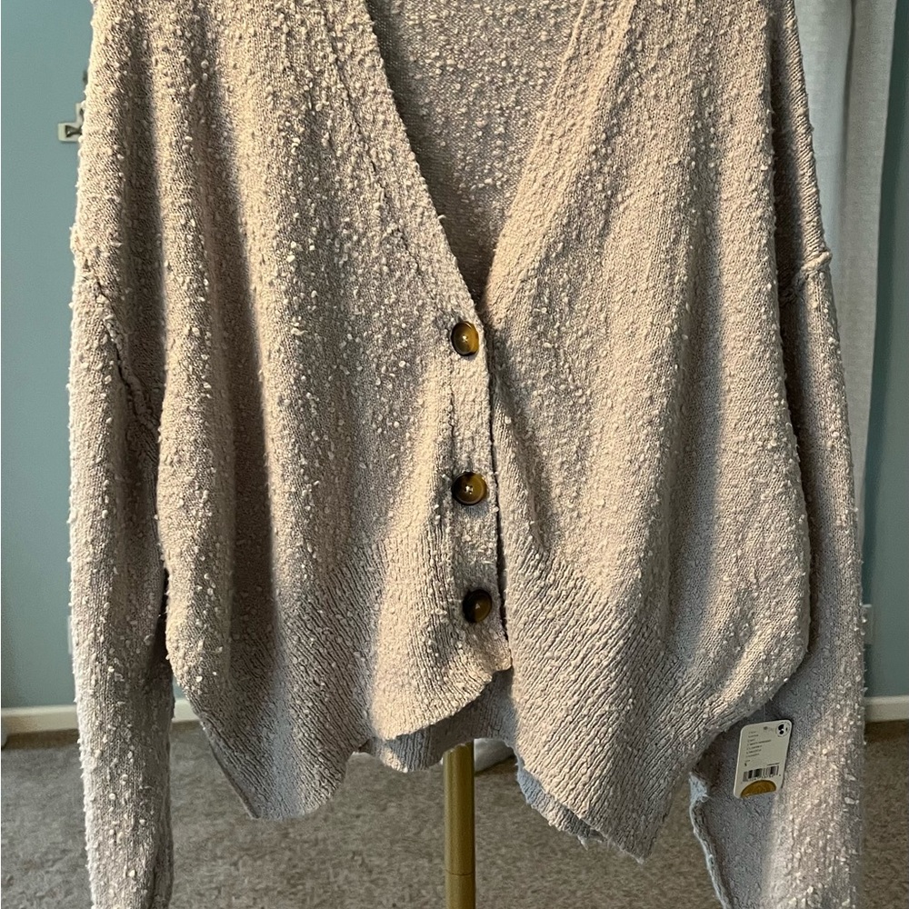 NWT Free People Found My Friend Cardigan - Picture 2 of 4